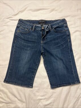 Banana Republic Dark Blue Denim Bermuda Shorts